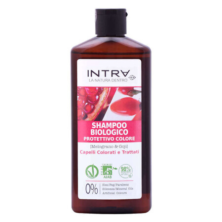 Melograno & Goji Shampoo Biologico Protettivo Colore Intra 250ml