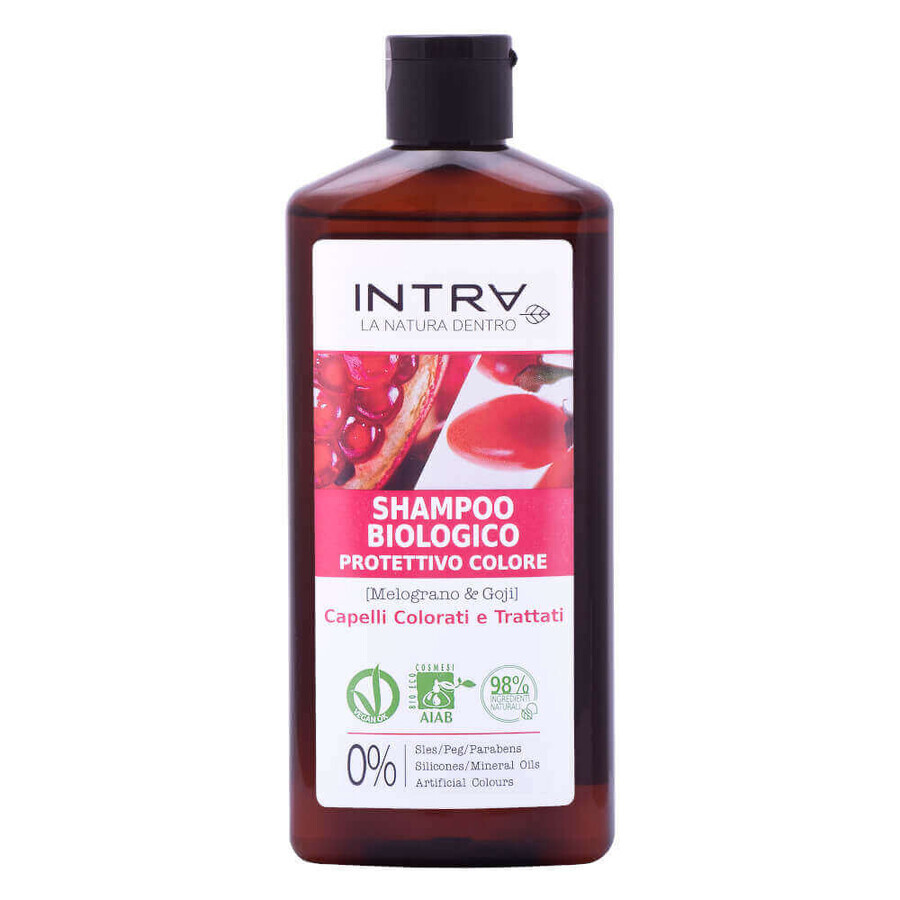 Melograno & Goji Shampoo Biologico Protettivo Colore Intra 250ml