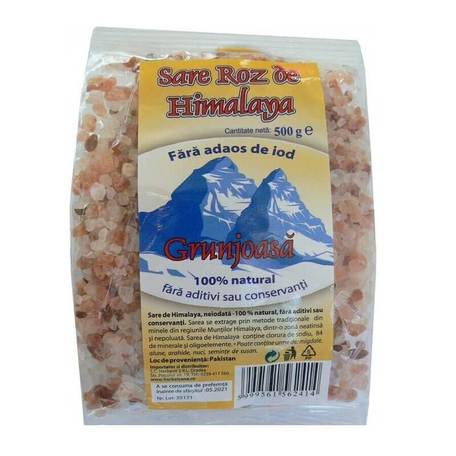 Sale grosso dell'Himalaya, 500 g, Herbal Sana