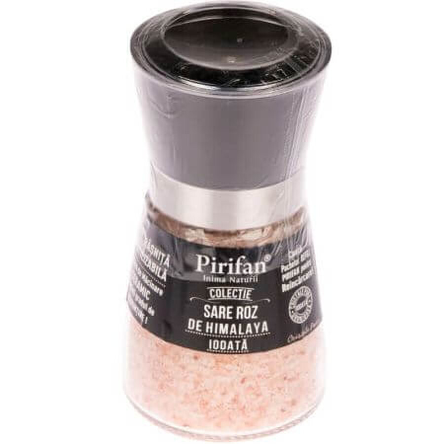 Iodized pink Himalayan salt, 200 gr, Pirifan