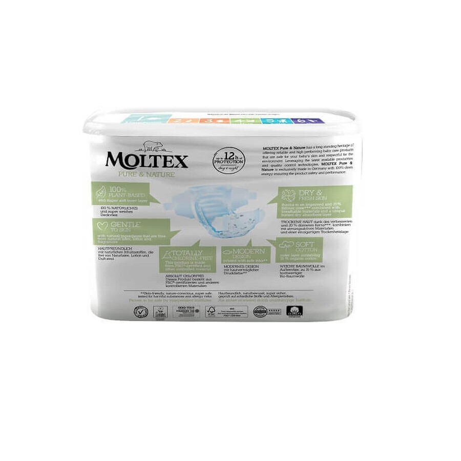 Pure&nature NewBorn Moltex 22 Pezzi