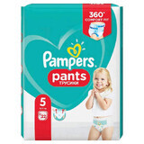 Pantaloni per pannolini Junior n. 5, 11-18 kg, 22 pezzi, Pampers