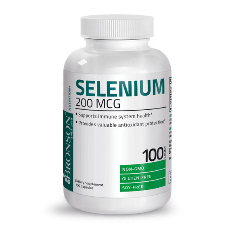 Selenio 200 mcg, 100 capsule, Bronson