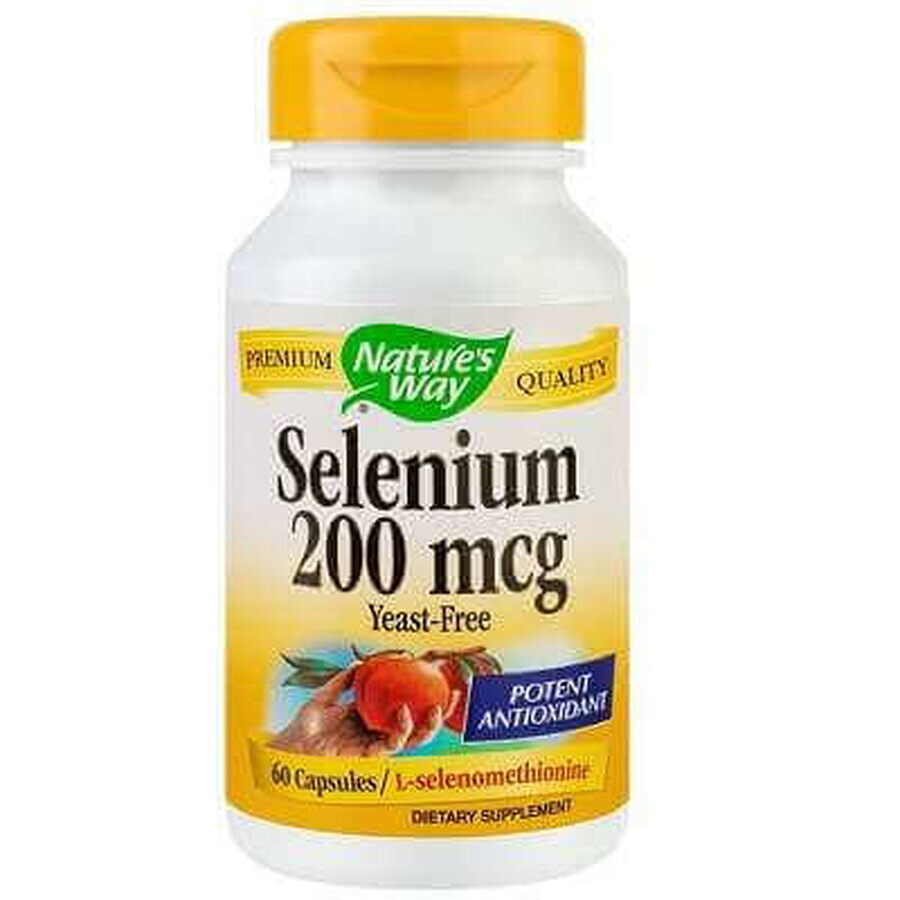 Selenium, 200mcg, 60cps, Natures Way