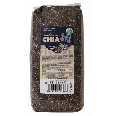 Chia-Samen, 1 kg, Herbal Sana