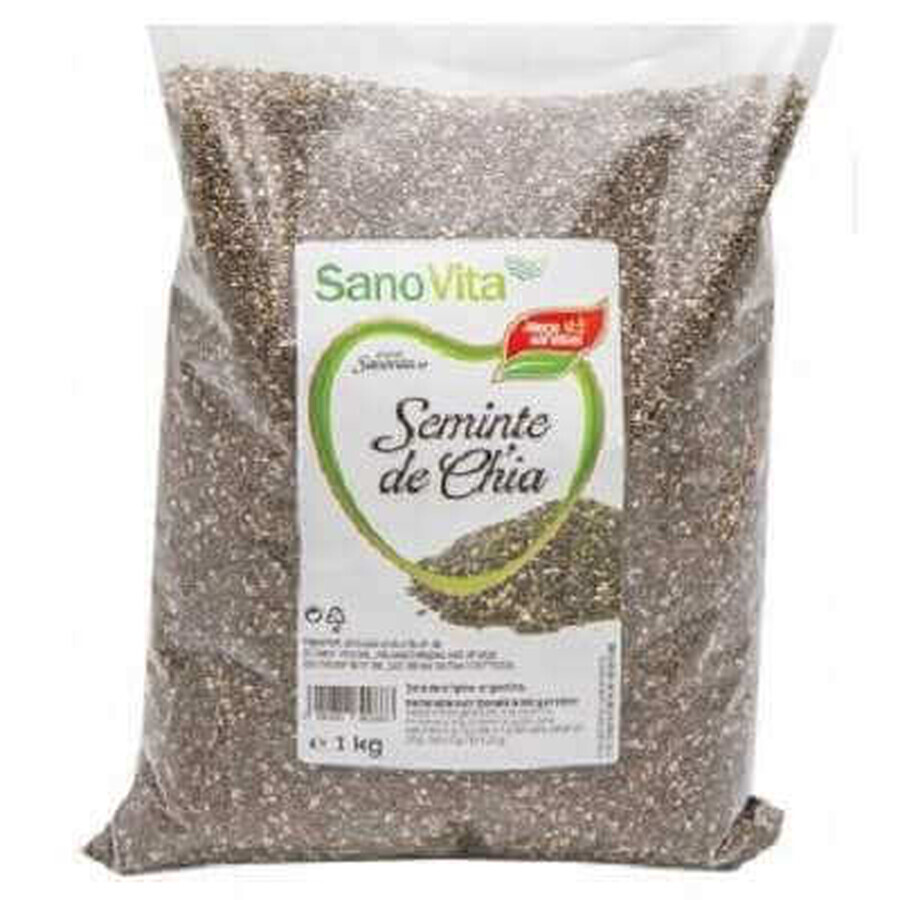 Semillas de chía, 1 Kg, Sanovita