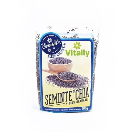 Graines de chia, 100 gr, Vitally