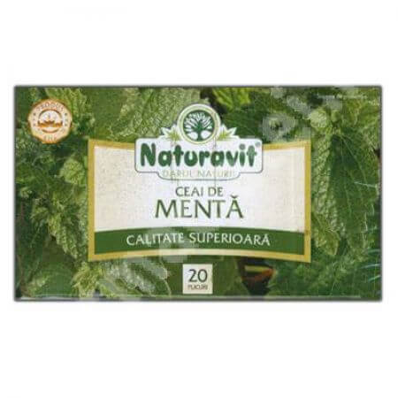 Tè alla menta, 20 bustine, Naturavit