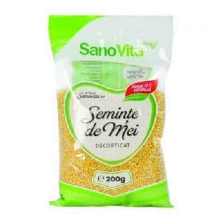 Semi di miglio sgusciati, 200 g, Sanovita