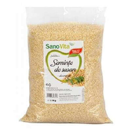 Gepelde sesamzaadjes, 1Kg, Sanovita