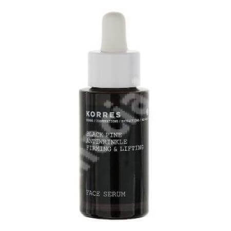 Korres Black Pine Antiwrinkle Firming And Lifting Face Serum 30ml