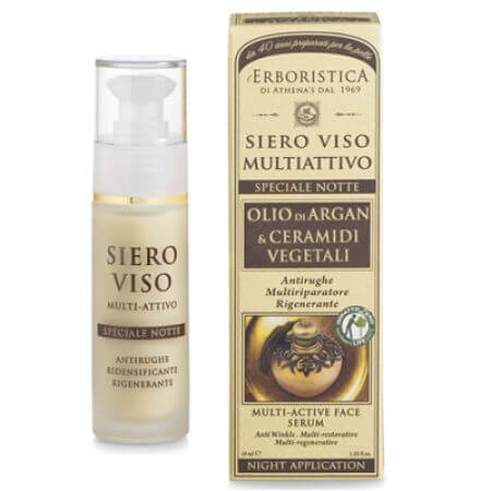 L' Erboristica Di Athena's Siero Viso Multiattivo All' Olio Di Argan 30ml