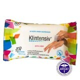 Hand sanitizing wipes, 15 pcs, Klintensiv