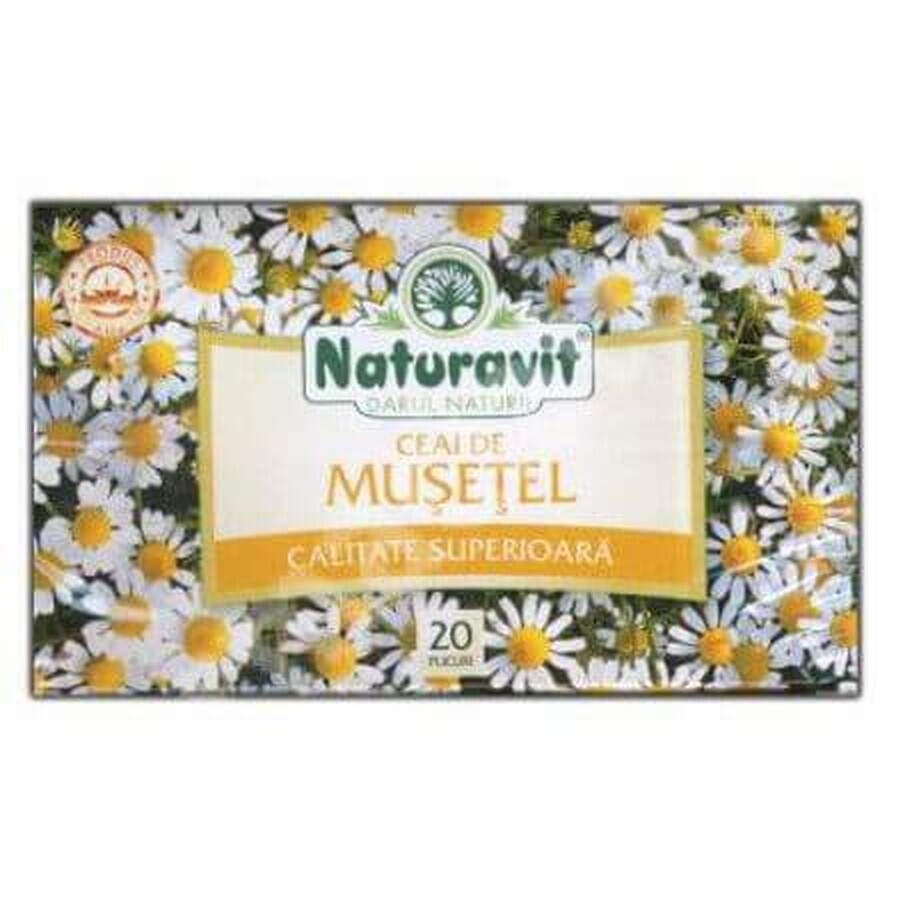 Chamomile tea, 20 sachets, Naturavit