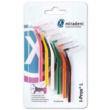 Set of 6 interdental brushes I-Prox L, Miradent