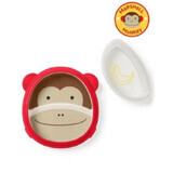 Smart Zoo Bowl and Plate Set - Monkey, SkipHop