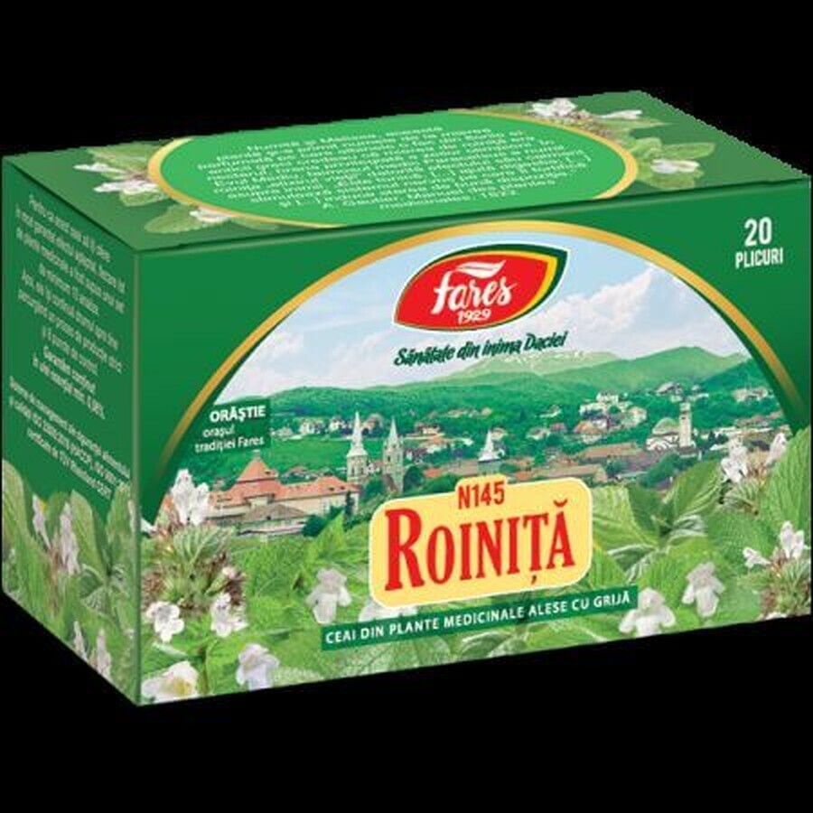 Té de romero, 20 bolsitas, Fares