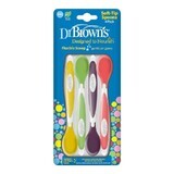 Set di cucchiai morbidi, 4 pezzi, Dr Browns