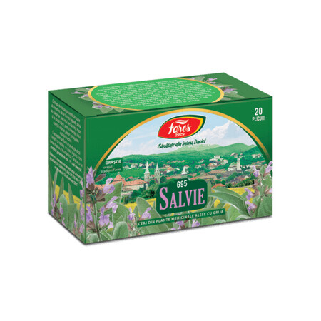 Sage Tea, 20 sachets, Fares