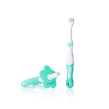 My First Brush and My First Pacifier Oral Hygiene Set, 0-18 months, Brush Baby