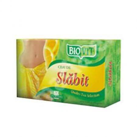 BioVit tisana dimagrante al limone, 20 bustine, Naturavit