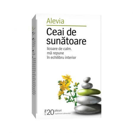 Ceai de sunatoare, 20 plicuri, Alevia