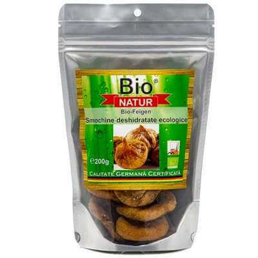 Organic dehydrated figs, 200 g, Bio Natur