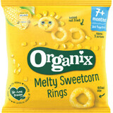 Organic organic snack with sweet corn in ring shape, +7 months, 20 g, Organix