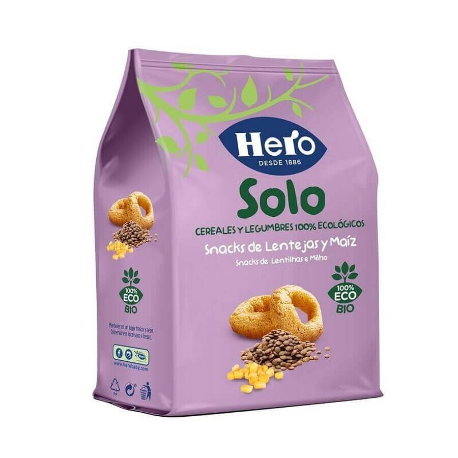 Solo Snacks Lenticchie E Mais Hero 50g