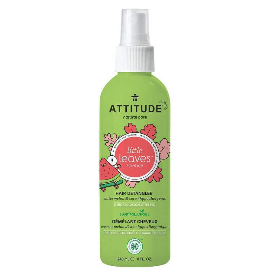 Soluzione per decolorare i capelli con anguria e cocco, BabyLeaves, 240 ml, Attitude