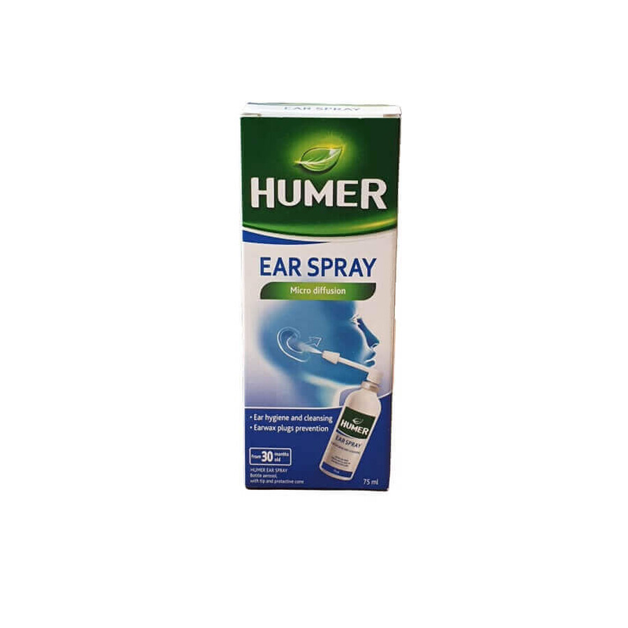 Humer spray per le orecchie, 75 ml, Humer