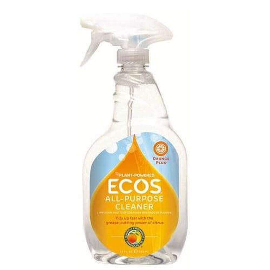 Detergent spray for surfaces with Ecos orange, 650 ml, Earth Friendly