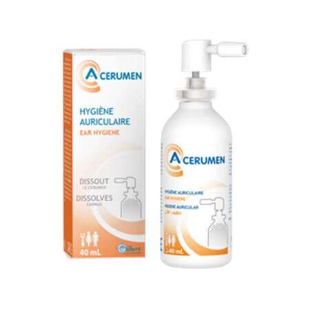 Ohrenhygienespray, A-Cerumen, 40 ml, Gilbert