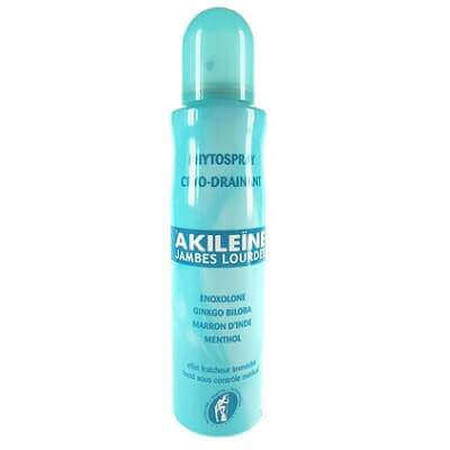 Akileine Phytospray Cryo-Drainant Rinfrescante Gambe Pesanti Spray 150ml