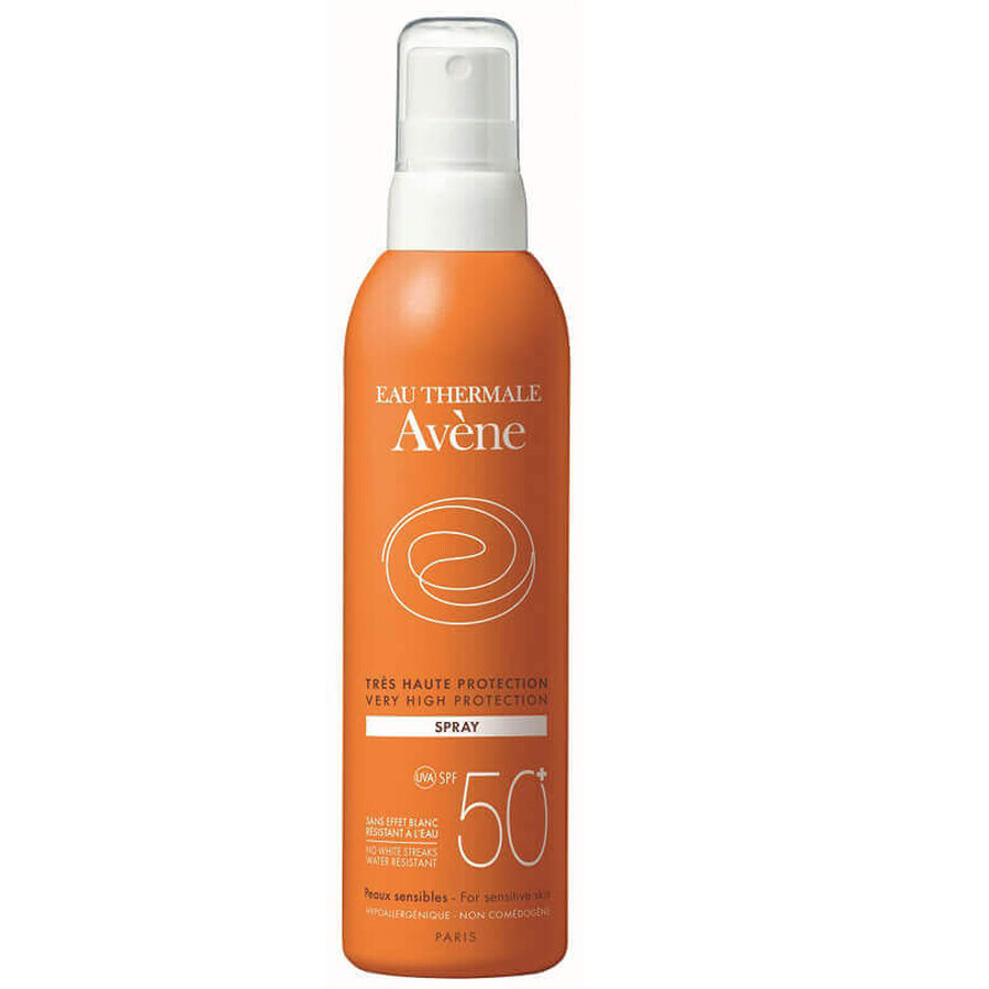 Spray de protección solar SPF 50+, 200 ml, Avene