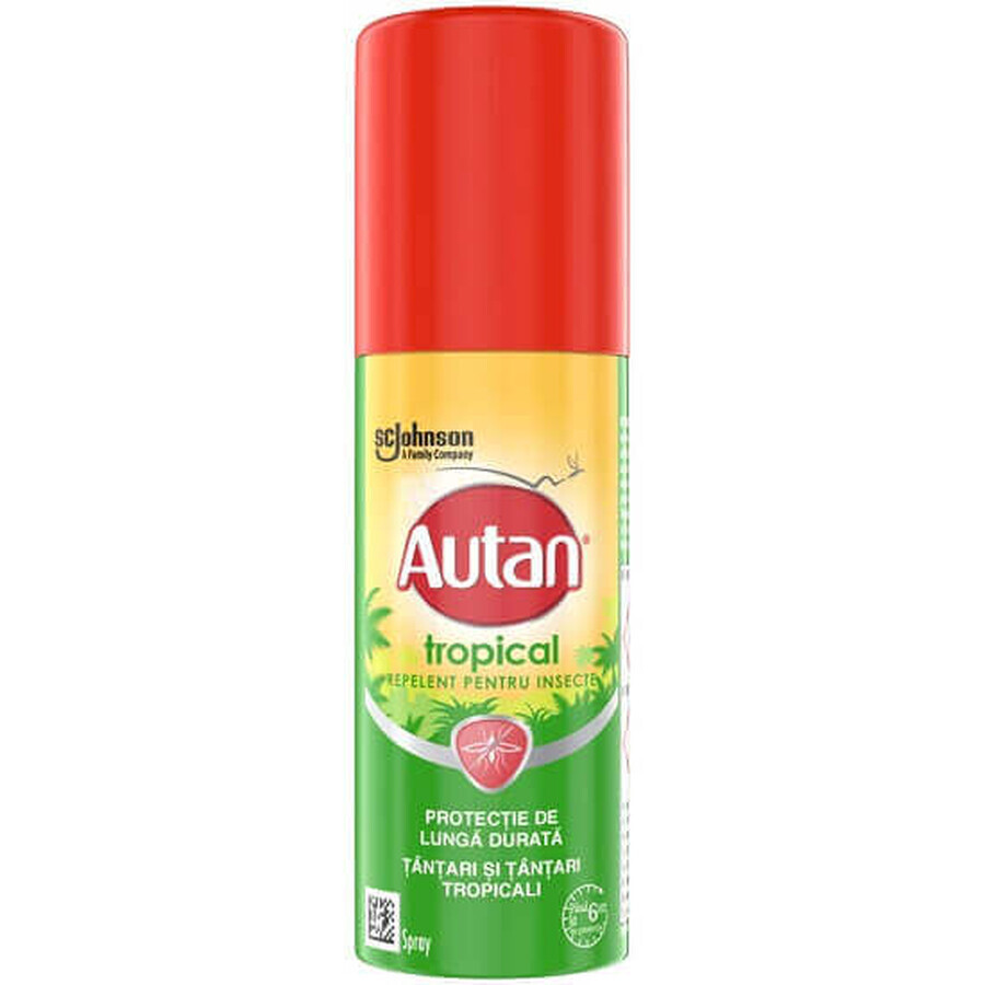 Tropical insect repellent spray, 50 ml, Autan