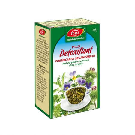 Detoxifying Body Cleansing Tea, P115, 50 g, Fares