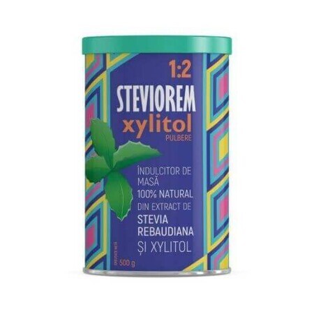 Steviorem xilitolo 1-2 polvere, 500 g, Remedia