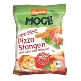 Palitos de pizza ecológicos con queso y hierbas, 75 gr, Mogli