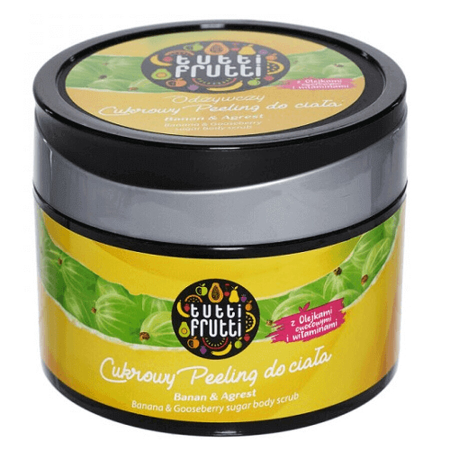 Scrub allo zucchero Banana e Agrise Tutti Frutti, 300 ml, Farmona