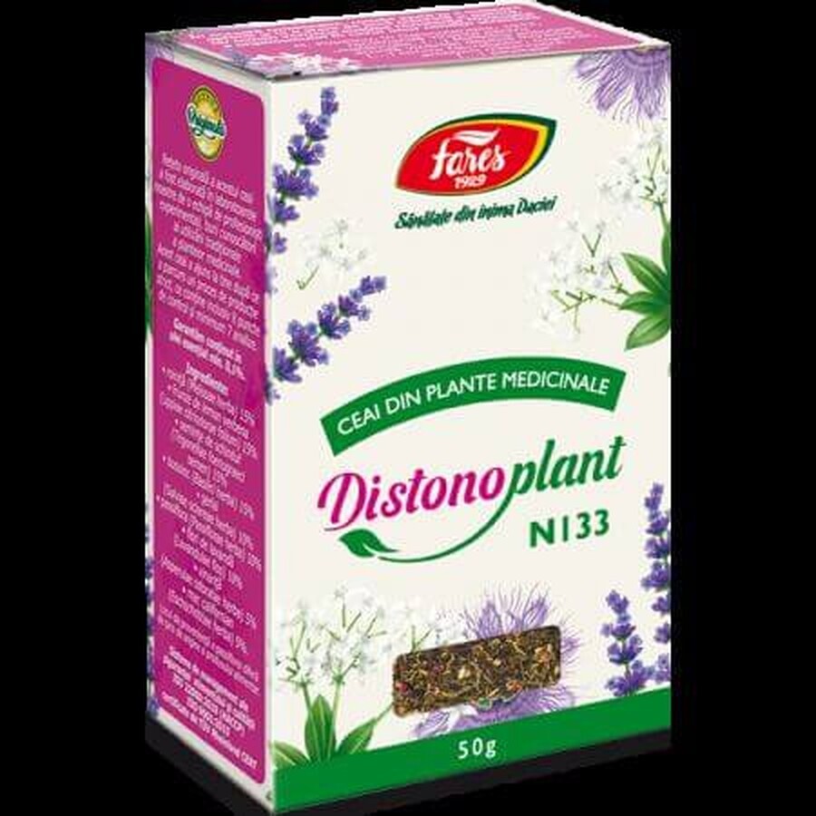 Té Distonoplant, N133, 50 g, Fares