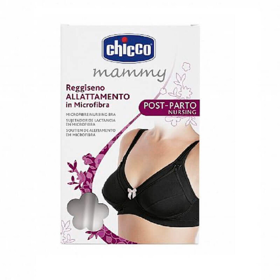 Reggiseno Allattamento In Microfibra Nero Taglia 5C Chicco®