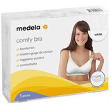 Nursing Bra Comfy Bra White, size L, Medela