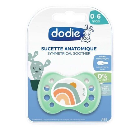 Anatomic Happier Life Soother, Boys Various Models, 0-6 months, Dodie