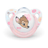 Disney Bambi silicone soother M1, 0-6 months, 2 pcs, Nuk