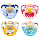 Happy Kids latex soother, M3, 18-36 months, Nuk