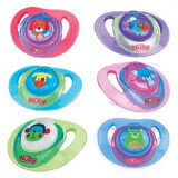 Ortho silicone pacifier, 6-36 months, Nuby