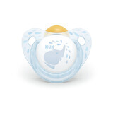 Blue&amp;Rose baby latex soothers, 6-18 months, blue, Nuk