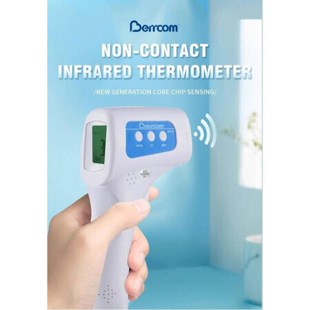 Multifunctionele 6-in-1 contactloze thermometer, JXB-178, Berrcom