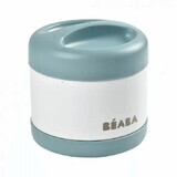 Thermos per alimenti bianco-blu Thermo-Porzione, 500 ml, Beaba